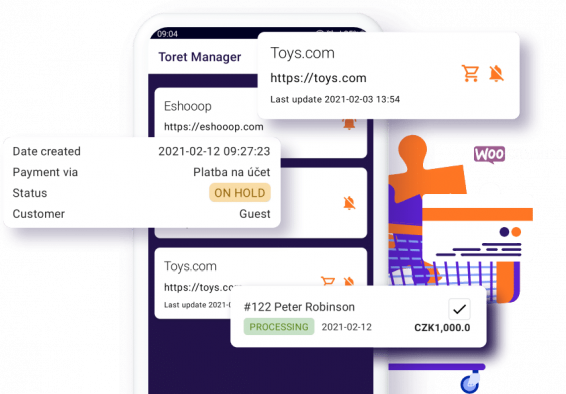 Toret WooCommerce Manager