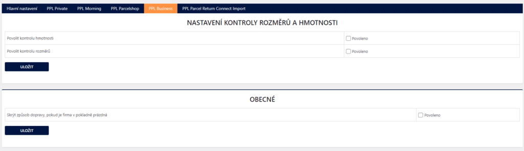 V plugine PPL môžete teraz v pokladni skryť spôsob dopravy PPL Business, ak nie je vyplnený názov spoločnosti