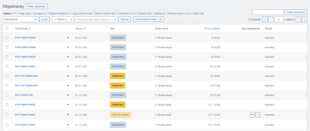 Plugin Toolkit ponúka nový stĺpec v prehľade objednávok, v ktorom teraz uvidíte objednané položky.