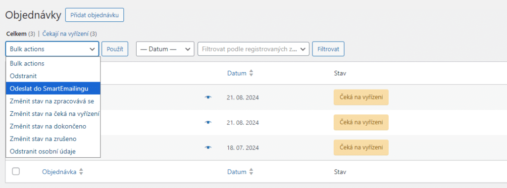 smartemailing hromadné odosielanie