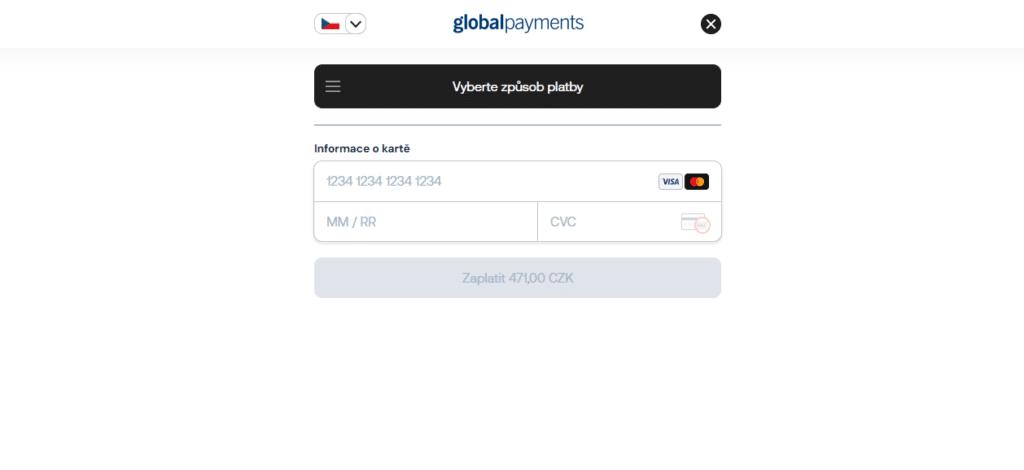 Platobná brána GP webpay