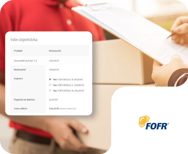 Plugin Toret FOFR pre WooCommerce