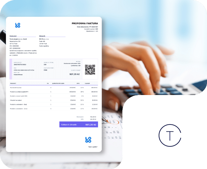Toret faktúra pre WooCommerce